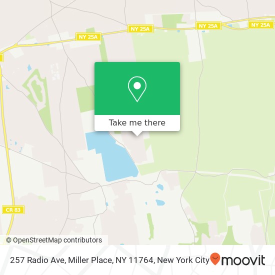 257 Radio Ave, Miller Place, NY 11764 map