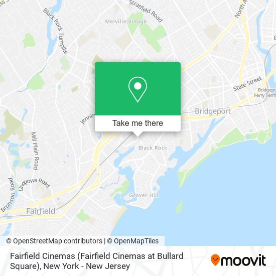 Mapa de Fairfield Cinemas (Fairfield Cinemas at Bullard Square)