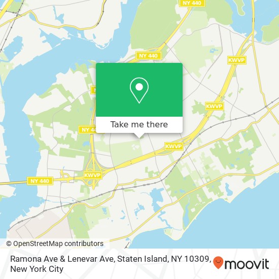 Ramona Ave & Lenevar Ave, Staten Island, NY 10309 map