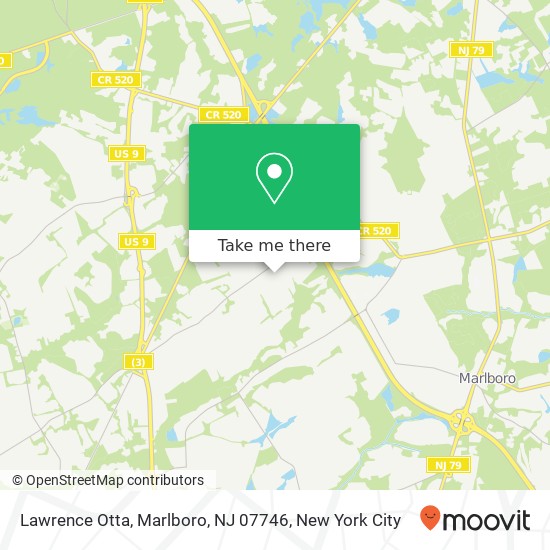 Lawrence Otta, Marlboro, NJ 07746 map