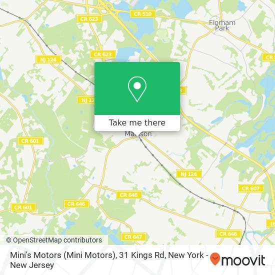 Mini's Motors (Mini Motors), 31 Kings Rd map