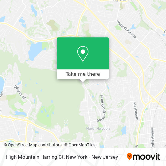 High Mountain Harring Ct map