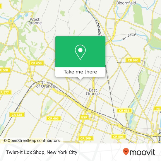 Twist-It Lox Shop map