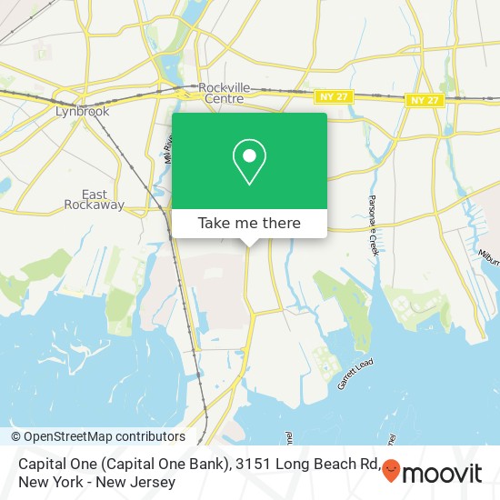 Capital One (Capital One Bank), 3151 Long Beach Rd map