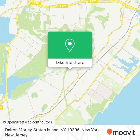 Mapa de Dalton Morley, Staten Island, NY 10306