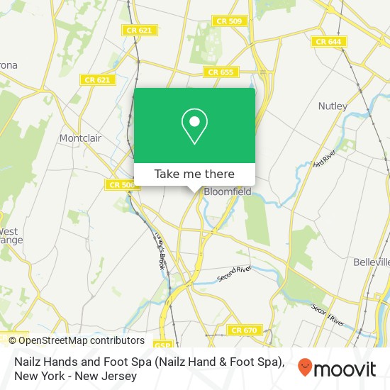 Nailz Hands and Foot Spa (Nailz Hand & Foot Spa) map