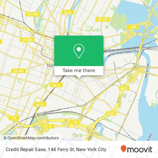 Credit Repair Ease, 146 Ferry St map