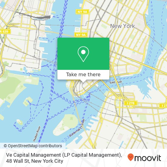 Ve Capital Management (LP Capital Management), 48 Wall St map