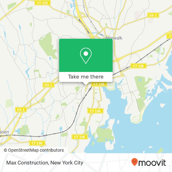 Max Construction map