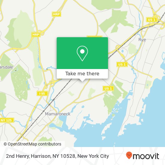 Mapa de 2nd Henry, Harrison, NY 10528