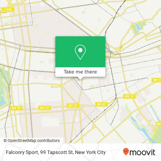 Falconry Sport, 99 Tapscott St map