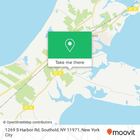 1269 S Harbor Rd, Southold, NY 11971 map