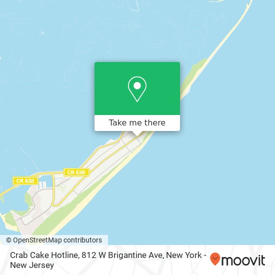 Crab Cake Hotline, 812 W Brigantine Ave map