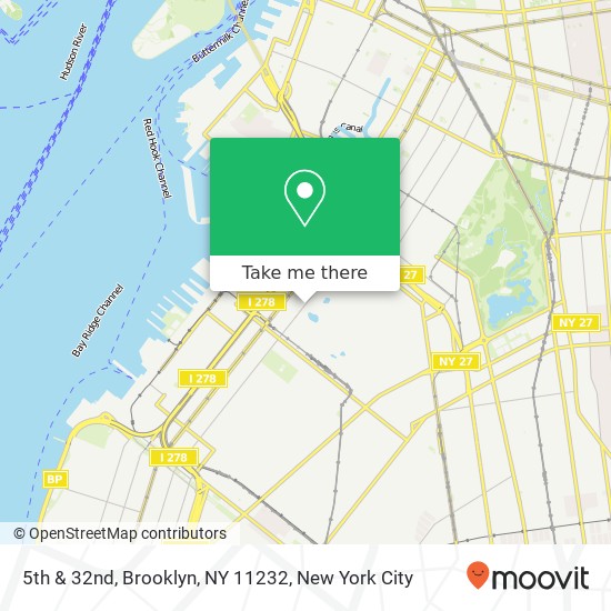 5th & 32nd, Brooklyn, NY 11232 map