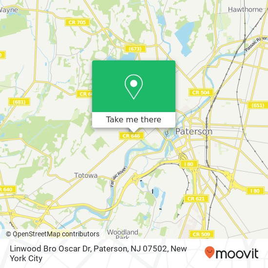 Linwood Bro Oscar Dr, Paterson, NJ 07502 map