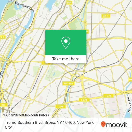 Tremo Southern Blvd, Bronx, NY 10460 map