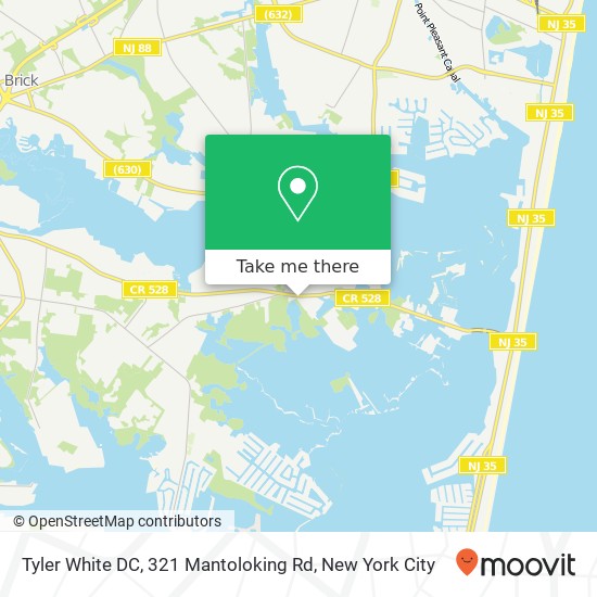 Tyler White DC, 321 Mantoloking Rd map