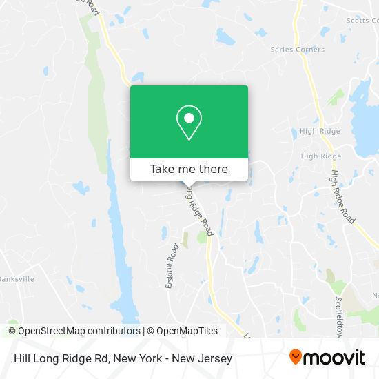 Hill Long Ridge Rd map