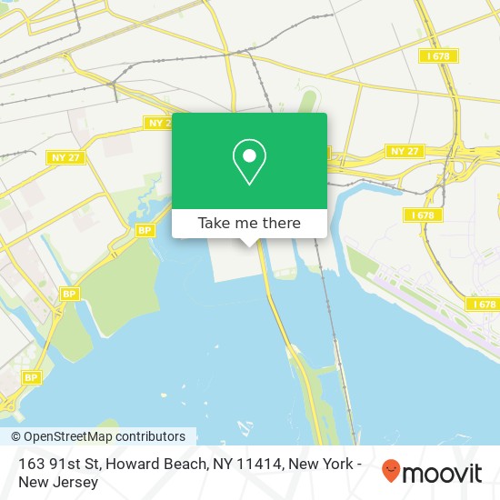 163 91st St, Howard Beach, NY 11414 map