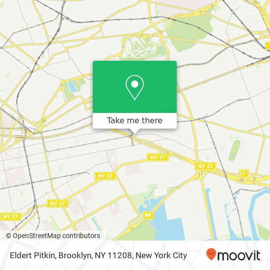 Eldert Pitkin, Brooklyn, NY 11208 map