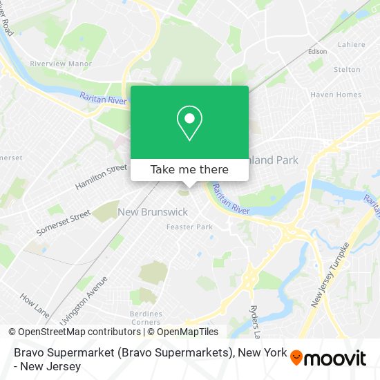 Bravo Supermarket (Bravo Supermarkets) map