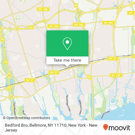 Bedford Bro, Bellmore, NY 11710 map