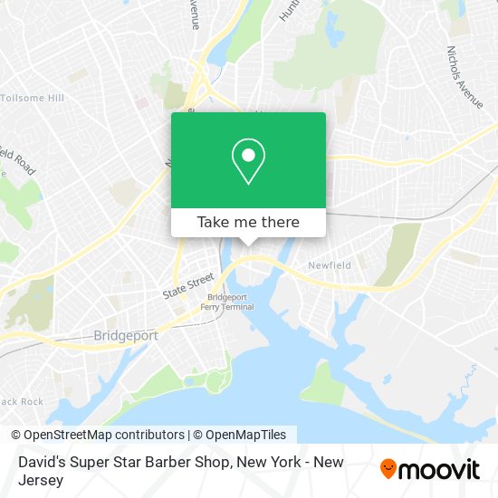 David's Super Star Barber Shop map