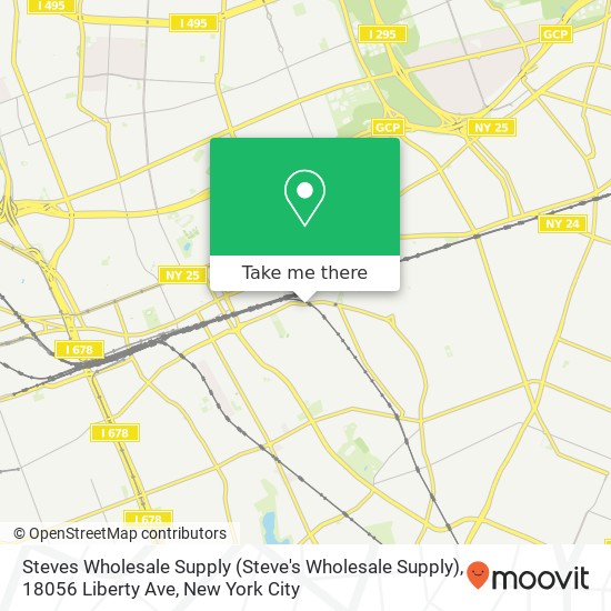 Steves Wholesale Supply (Steve's Wholesale Supply), 18056 Liberty Ave map