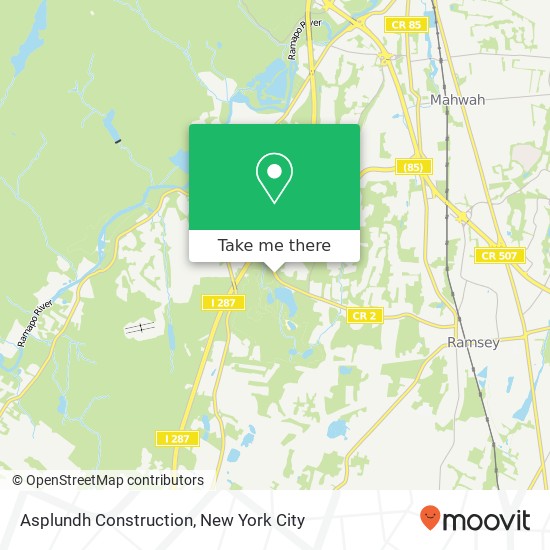 Asplundh Construction map