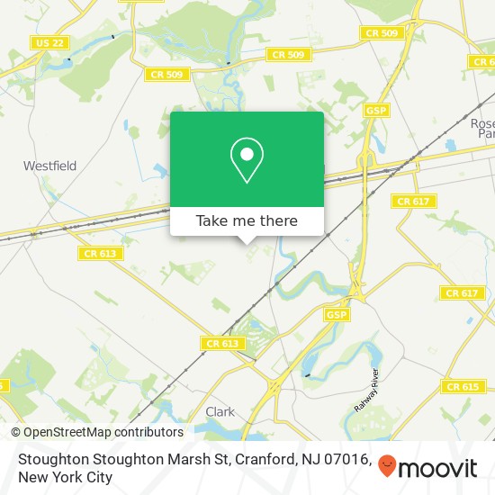 Stoughton Stoughton Marsh St, Cranford, NJ 07016 map