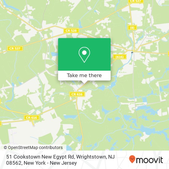 51 Cookstown New Egypt Rd, Wrightstown, NJ 08562 map