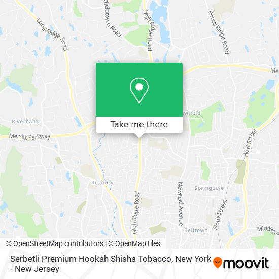 Mapa de Serbetli Premium Hookah Shisha Tobacco