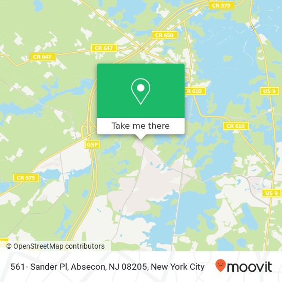 561- Sander Pl, Absecon, NJ 08205 map