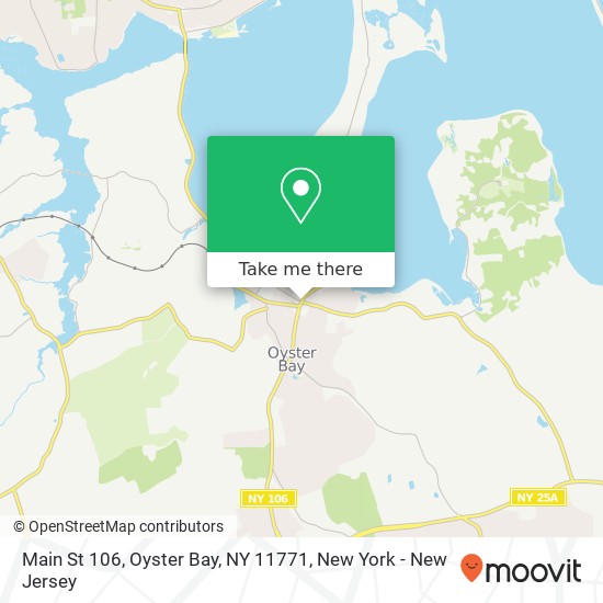 Main St 106, Oyster Bay, NY 11771 map