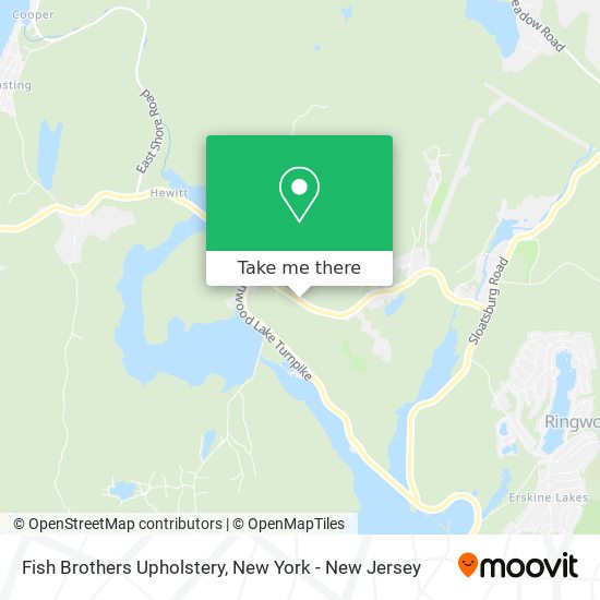 Mapa de Fish Brothers Upholstery