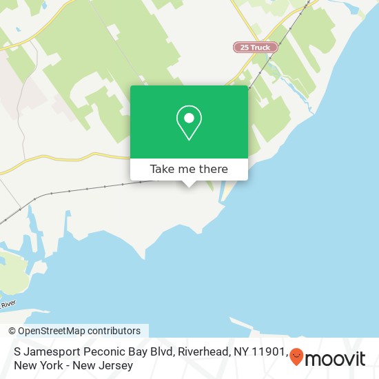 S Jamesport Peconic Bay Blvd, Riverhead, NY 11901 map