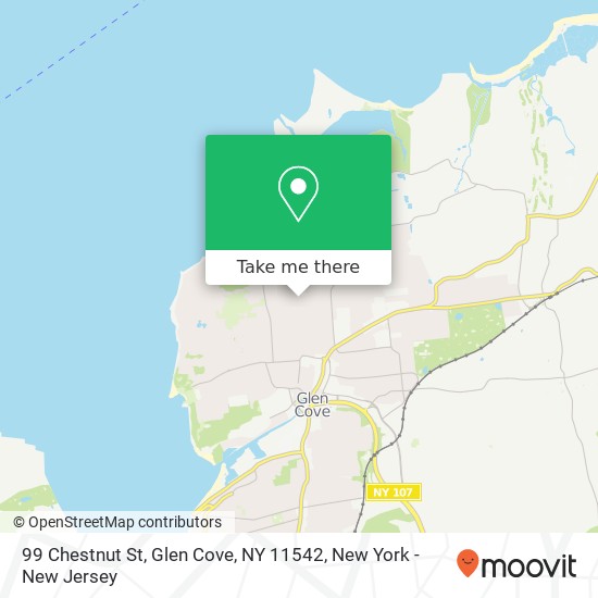 99 Chestnut St, Glen Cove, NY 11542 map