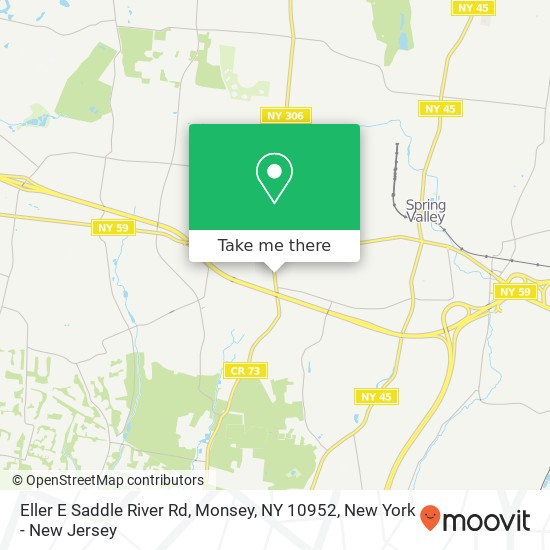 Eller E Saddle River Rd, Monsey, NY 10952 map