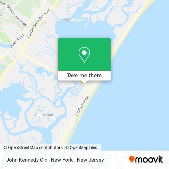 Mapa de John Kennedy Cini