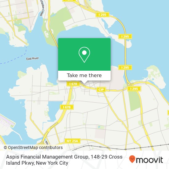 Mapa de Aspis Financial Management Group, 148-29 Cross Island Pkwy