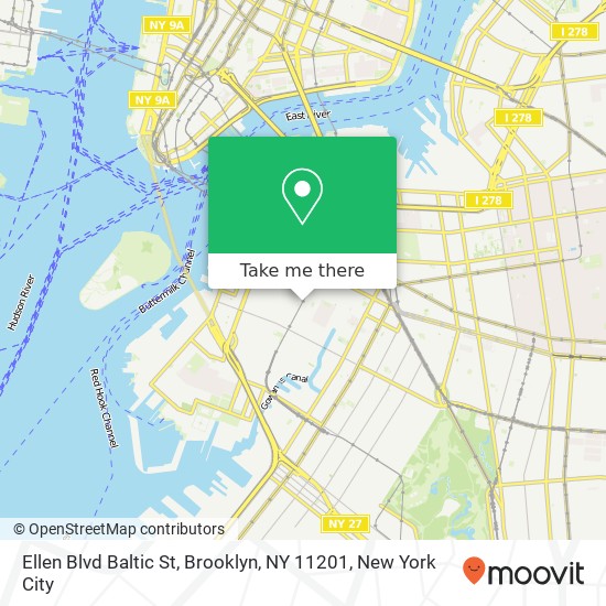 Ellen Blvd Baltic St, Brooklyn, NY 11201 map