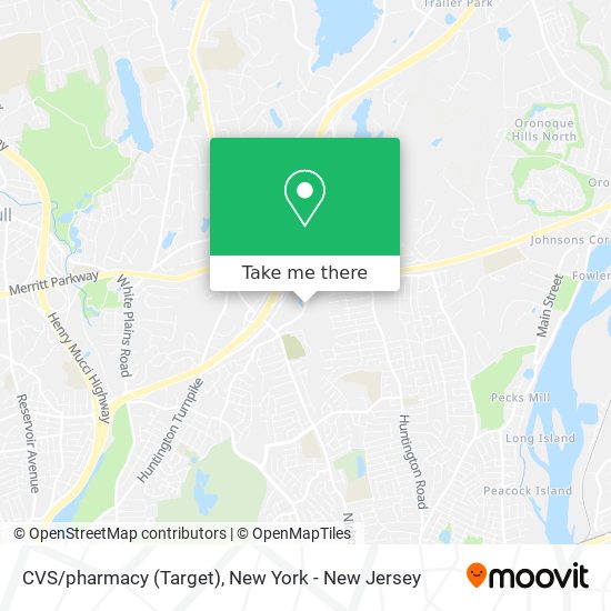 CVS/pharmacy (Target) map