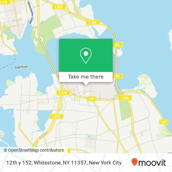 12th y 152, Whitestone, NY 11357 map