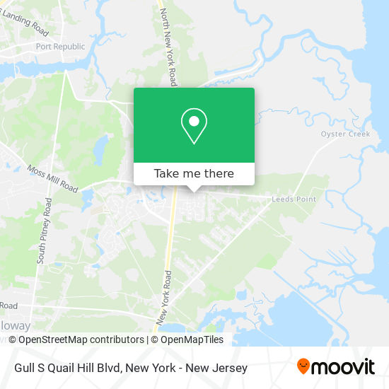 Gull S Quail Hill Blvd map