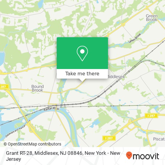 Grant RT-28, Middlesex, NJ 08846 map