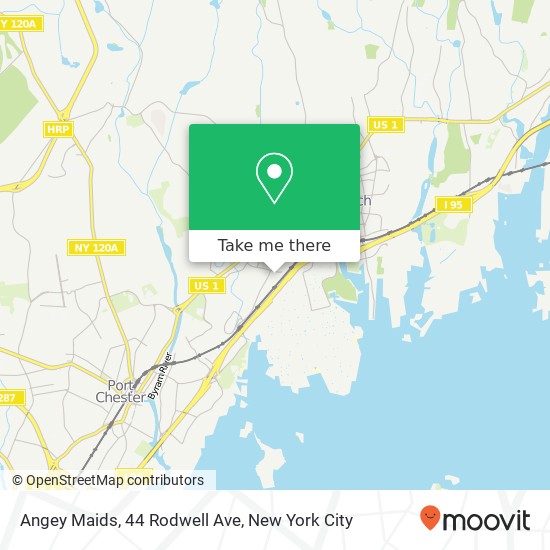 Angey Maids, 44 Rodwell Ave map