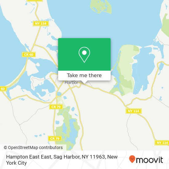Hampton East East, Sag Harbor, NY 11963 map