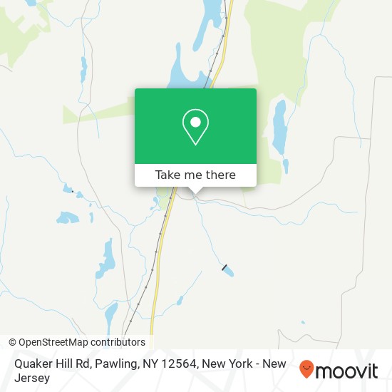 Mapa de Quaker Hill Rd, Pawling, NY 12564