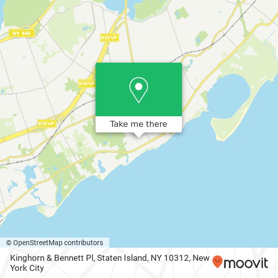 Kinghorn & Bennett Pl, Staten Island, NY 10312 map