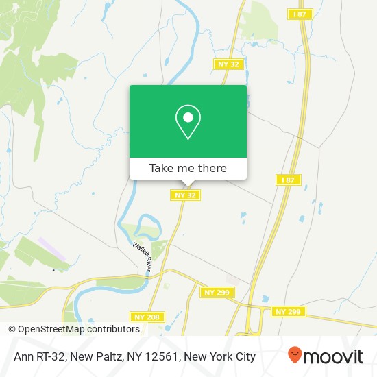 Ann RT-32, New Paltz, NY 12561 map